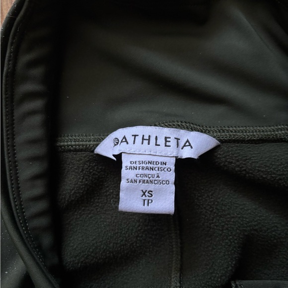 Athleta Olive Green Unstoppable Fleece-Lined Joggers - Picture 3 of 5